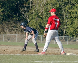 Along with Stanwood first baseman Tom Enquist