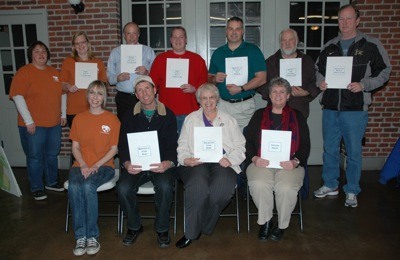 The recipients of the Arlington Drag Strip Reunion and Car Show's proceeds for 2010