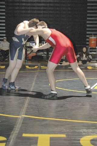 215 pound Richard Perkins controlled his match the entire way