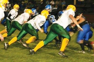 Darringtons defensive line from left