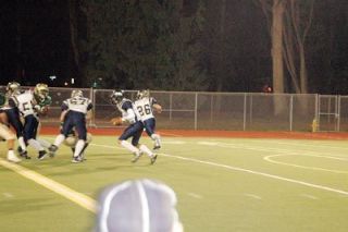 Quarterback Brandon Gunter showed a lot of courage playing through injuries against Auburn. His return sparked the Eagles offense to a good first half