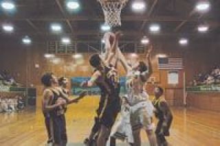 The Darrington boys basketball team suffered a series of turnovers against Concrete