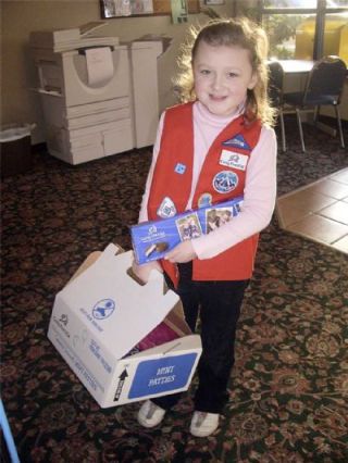 Selling mints for summer camp