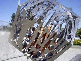 James Madisons Raven & the Sun is on display at the Snohomish County plaza in Everett and will soon be located permanently on the Centennial Trail at Fifth Street in downtown Arlington as one of four pieces of public art that the city of Arlington has agreed to acquire with help from the Arlington Arts Council. Madisons metal sculpture illustrates a story he remembers hearing from his father and uncles.