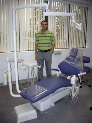 Dr. Justin Smiths pediatric dentistry practice includes child-sized dental chairs and equipment. He believes that his staffs approach to their younger patients is the most important aspect of his practice.