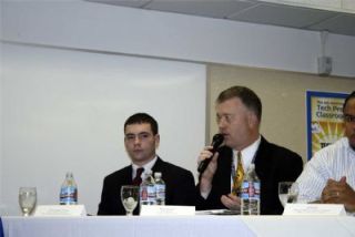 Arlington High School Career and Technical Education Director Brett Sarver