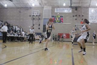 Sophomore guard Quinn Kesselring hopes to take advantage of a relatively open court