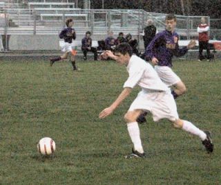 John Tilton controlled the midfield and distributed the ball on offense.  He finished the night with a goal and two assists.