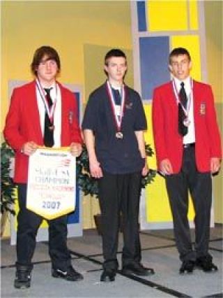 Priest earns marching bronze