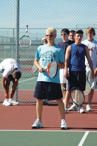 Senior Jacob Aylesworth will be the No. 1 singles player for Arlingtons boys tennis team in their fall season.
