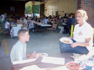 Salmon for fire equipment