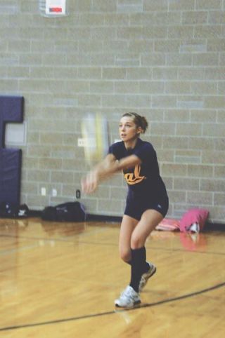 Setter Kyra Prause will be counted on to keep the Arlington hitters happy with her deliveries. Prause and Allison Taylor are expected to lead the Eagles offense this year.