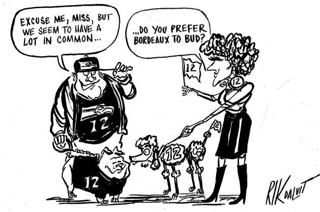 Diverse Hawks Fans by Ric Dalvit