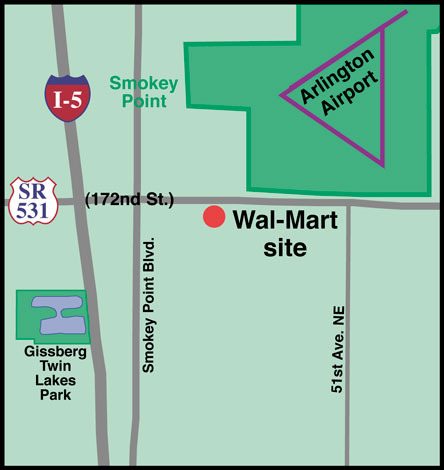 Construction is set to begin on a new WalMart on Monday
