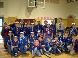 Cub Scouts Pack 92 gather for their annual Pinewood Derby Jan. 30 at Post Middle School.