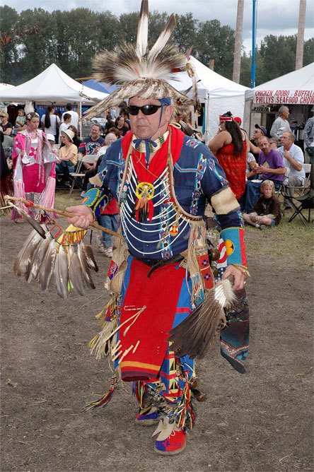Omaha Tribe member Ralph Akers