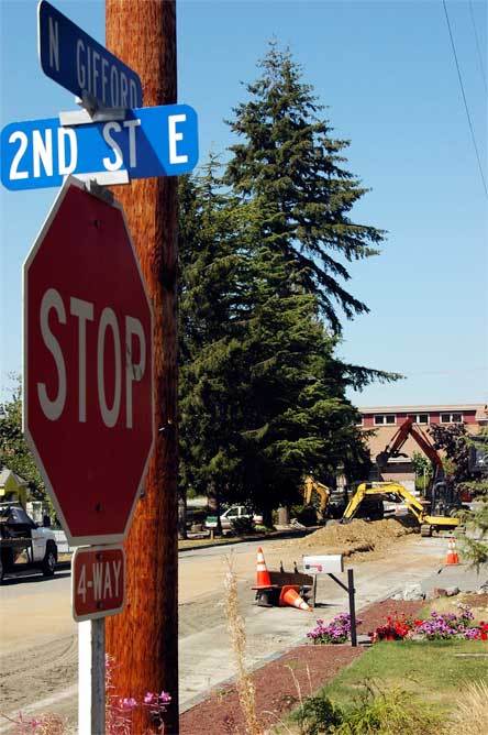 The city of Arlington will be installing a sidewalk on N. Gifford Avenue.