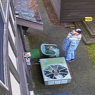 A burglary suspect was caught on a home surveillance video on Feb. 14 between 9-9:30 a.m. in the 17700 block of 43rd Avenue NE in Smokey Point.