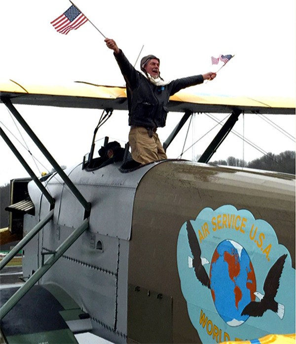 The project of the historic plane has moved from Seattle to Arlington.