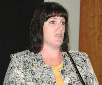 Arlington finance director Kristin Garcia.
