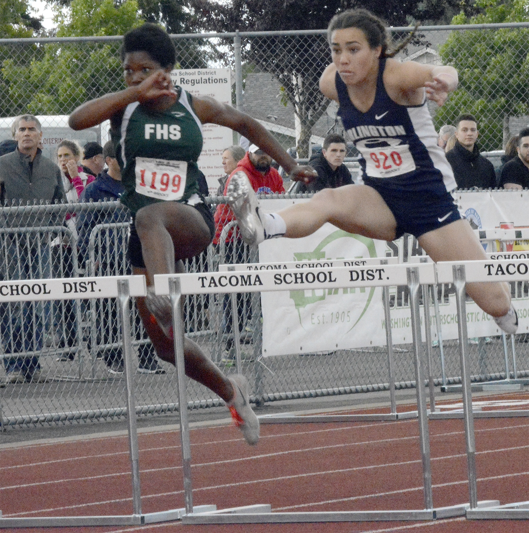 Sydney Trinidad had the fastest time at state going into the hurdles finale.