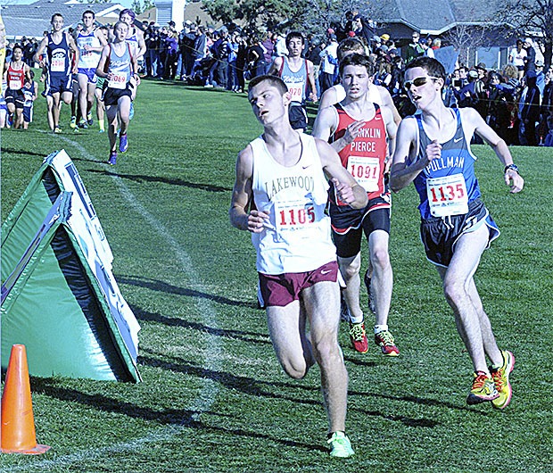 Lakewood's cross country team finished 10th at the state meet in Pasco.