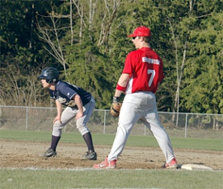 Along with Stanwood first baseman Tom Enquist