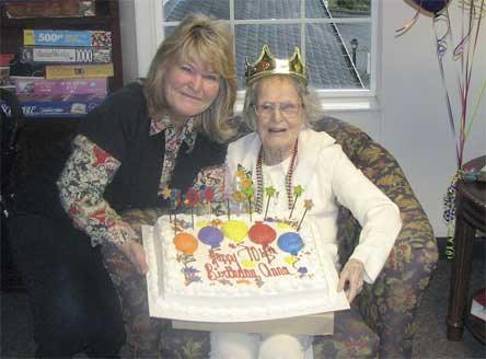Arlington resident Anna Lockhart celebrated her 104th birthday with family and friends on Jan. 24 — four days before her actual birthday on Jan. 28.
