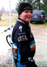 Lakewood seventh-grader Holden Berg finished four laps during the Lap-a-thon fundraiser held at Arlington Airport.