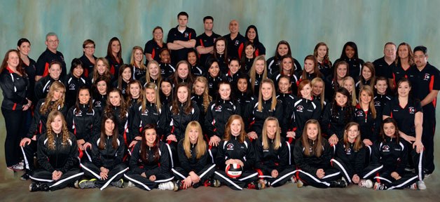 Members of the Smokey Point Volleyball Club are included in a new athletic training program