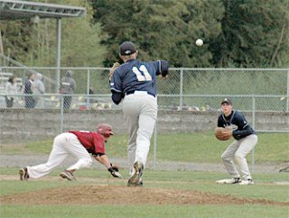 Relieving Kyle Ayres after seven innings