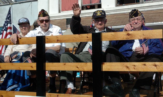 Some of Arlingtonâ€™s surviving veterans