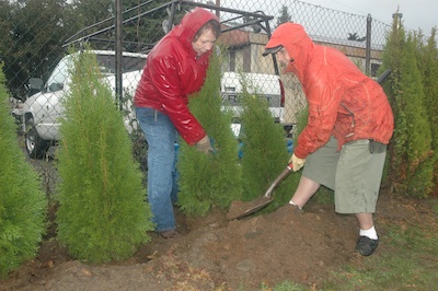 Arlington Lions Club member Maxine Jenft
