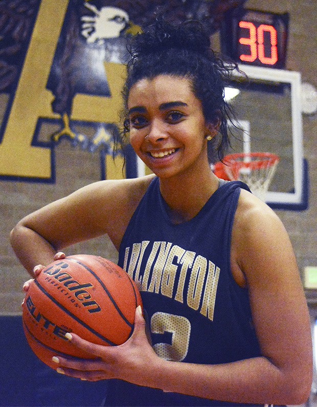 Arlington's Jayla Russ wants to be THE post for her team.