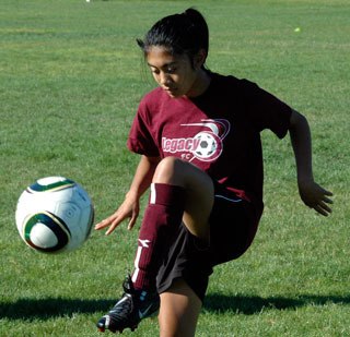 Returning starter Dana Canaria will again provide offense for the Eagles this year.