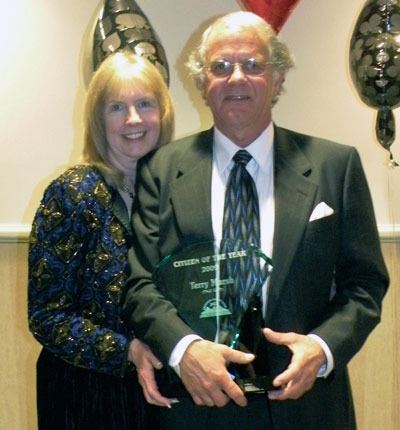 Arlington resident and active volunteer Terry Marsh