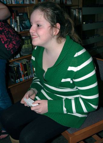 Audrey Randles was already a regular at the Arlington Library before she discovered its monthly video game sessions this school year