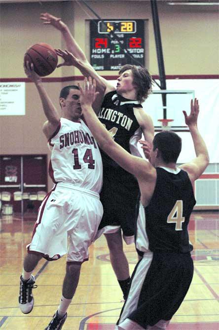 Arlington’s Andy Smith and teammate Blake Petersen