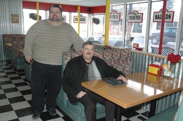 New co-owners Steve Parker and Joe Frew invite the community to the reopening of the Local Scoop on Feb. 24.