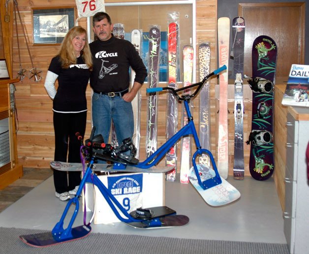 Lynn and Bentley Marks look forward to welcoming customers to the new Mt. Pilchuck Ski & Sport.