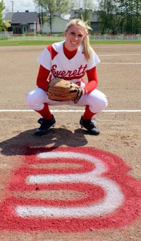 Arlington High School grad and pitching ace Allie Milless