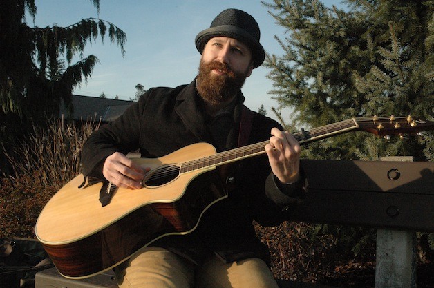 Arlington musician Aaron Willsie appreciates the folk genre for allowing him to convey messages in his music.