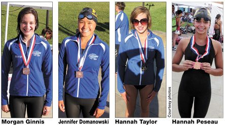 Four Mighty Marlin swimmers qualified for the USA Swimming Short Course National Championships this December in Federal Way. Hannah Peseau qualified to compete in the 100 backstroke
