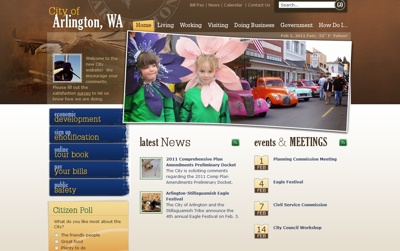The city of Arlington's redesigned website launched on Feb. 10.
