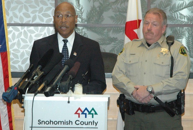 Snohomish County Executive John Lovick praises the response to the State Route 530 slide