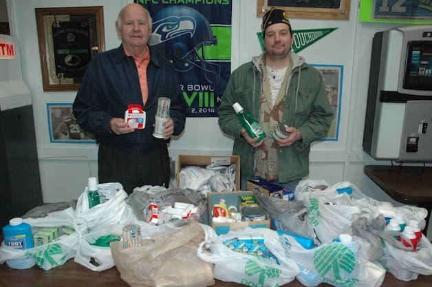 Arlington American Legion Post 76 members Ray Klosterhoff