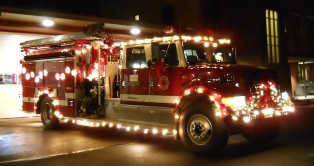 The Arlington Fire Department will again be sending a festively decorated fire truck through several of the town's neighborhoods during the evenings of Dec. 6-15 for this year's 'Santa Run.'