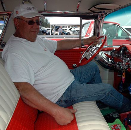 Among the many features of his 1955 Chevrolet Bel Air that Marysville’s John Eilertsen was proudest to show off at the Arlington Airport last year was the autograph that Joan Jett left on his dashboard three years before .