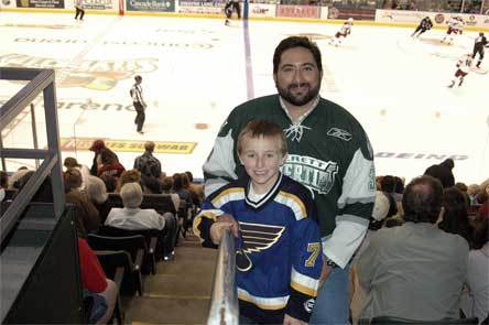 Marysville residents Gary Gusinsky and his son Nikolai