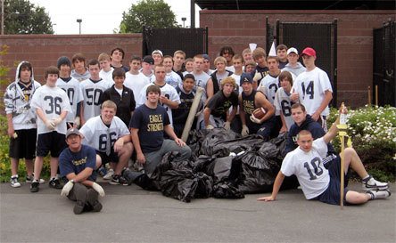 The Arlington High School football team